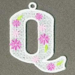 FSL Spring Alphabets 17 machine embroidery designs