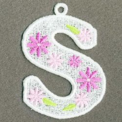 FSL Spring Alphabets 19 machine embroidery designs