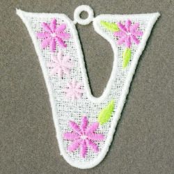 FSL Spring Alphabets 22 machine embroidery designs