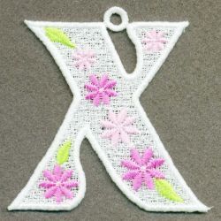 FSL Spring Alphabets 24 machine embroidery designs