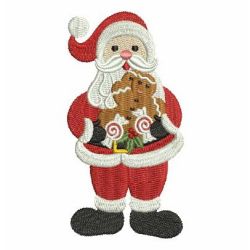 Cute Santa 04 machine embroidery designs