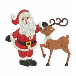 Cute Santa 10 machine embroidery designs