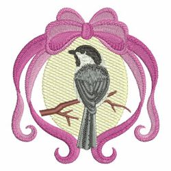 Christmas Birds 07 machine embroidery designs