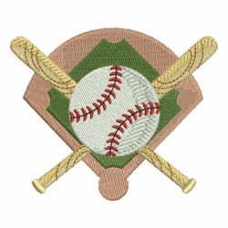 Baseball machine embroidery designs