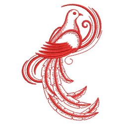 Redwork Birds 01(Md) machine embroidery designs