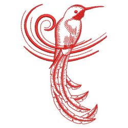 Redwork Birds 04(Md) machine embroidery designs