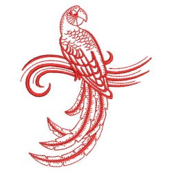 Redwork Birds 05(Sm) machine embroidery designs