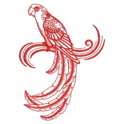 Redwork Birds 06(Lg) machine embroidery designs