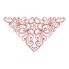 Redwork Rosemaling Deco 04(Lg)