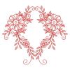 Redwork Heirloom Flowers 09(Md)