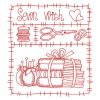 Redwork Sewing Patchwork(Md)