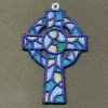 Stained Glass Cross 01