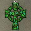 Stained Glass Cross 04