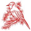 Redwork Blue Jay(Lg)