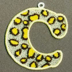 FSL Leopard Skin Alphabets 03 machine embroidery designs