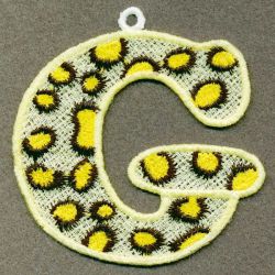 FSL Leopard Skin Alphabets 07 machine embroidery designs
