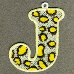 FSL Leopard Skin Alphabets 10 machine embroidery designs