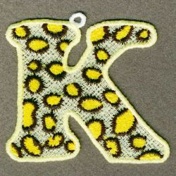 FSL Leopard Skin Alphabets 11 machine embroidery designs