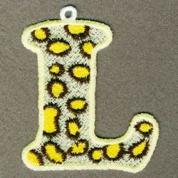 FSL Leopard Skin Alphabets 12 machine embroidery designs
