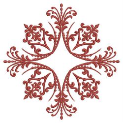 Redwork Classic Quilts 04(Lg)