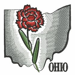 US States 4 03 machine embroidery designs