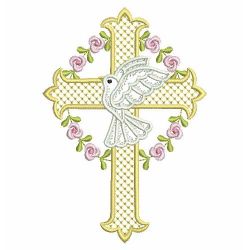 Dove and Cross 01(Sm) machine embroidery designs