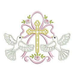 Dove and Cross 02(Lg) machine embroidery designs