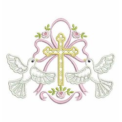 Dove and Cross 02(Lg) machine embroidery designs