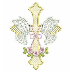 Dove and Cross 05(Lg) machine embroidery designs
