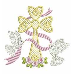 Dove and Cross 07(Lg) machine embroidery designs