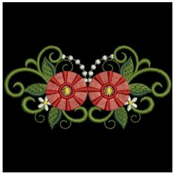 Abstract Flowers 06 machine embroidery designs