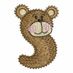 Bear Alphabets 19 machine embroidery designs