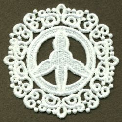 FSL Peace Sign 02 machine embroidery designs