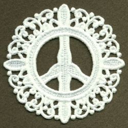 FSL Peace Sign 05 machine embroidery designs