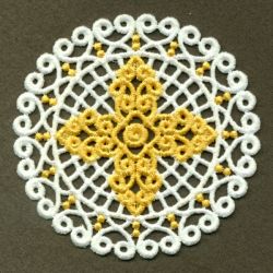 FSL Filigree Cross Doily 07