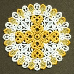 FSL Filigree Cross Doily 10 machine embroidery designs