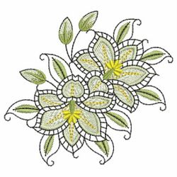 Heirloom Lily machine embroidery designs