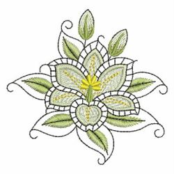 Heirloom Lily 04 machine embroidery designs