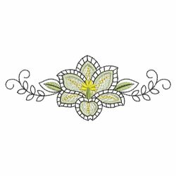 Heirloom Lily 06 machine embroidery designs