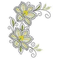 Heirloom Lily 07 machine embroidery designs