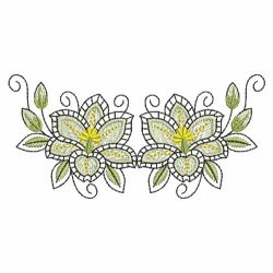 Heirloom Lily 11 machine embroidery designs