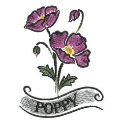 State Flowers 1 05 machine embroidery designs