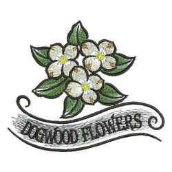 State Flowers 4 01 machine embroidery designs