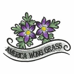 State Flowers 4 09 machine embroidery designs