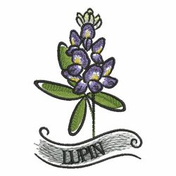 State Flowers 5 machine embroidery designs