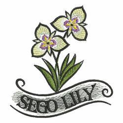 State Flowers 5 02 machine embroidery designs