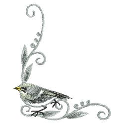 Brush Painting Sparrows 05