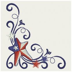 America Corners and Borders(Lg) machine embroidery designs