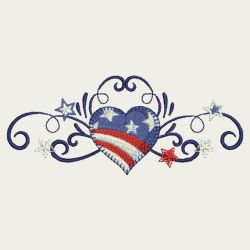 America Corners and Borders 04(Lg) machine embroidery designs