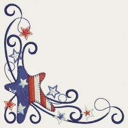 America Corners and Borders 07(Lg) machine embroidery designs